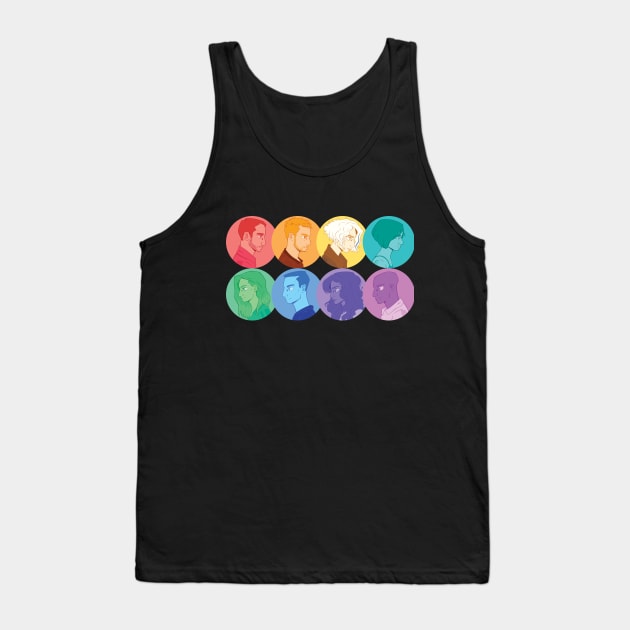 Rainbow Sense8 Tank Top by jzanderk